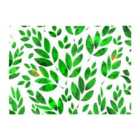 Warren Reed - Designer Watercolor Abstract Leaves Glass Chopping Board