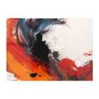 Warren Reed - Designer Fiery Waves: Abstract Motion Chopping Board