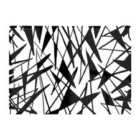 Warren Reed - Designer Brush Abstract Pattern Glass Chopping Board