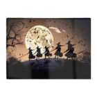 Warren Reed - Designer Witches Riding Broomsticks Glass Chopping Board