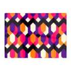 Warren Reed - Designer Coloured Abstract Pattern Glass Chopping Board
