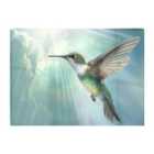 Warren Reed - Designer Hummingbird In A Beautiful Sky Chopping Board