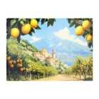 Warren Reed - Designer Walking Through Lemons In Sorrento Chopping Board