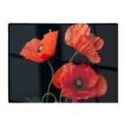 Warren Reed - Designer Poppies Chopping Board
