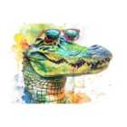 Warren Reed - Designer Cool Crocodile Chopping Board