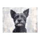 Warren Reed - Designer Banksy Inspired Little Terrier Dog Chopping Board