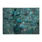 Warren Reed - Designer Teal Quartz Effect Chopping Board