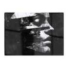 Warren Reed - Designer Fragmented Silhouette In Black And White Chopping Board