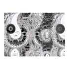 Warren Reed - Designer Abstract Moon And Sun Glass Chopping Board