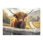 Warren Reed - Designer Scottish Highland Cow Chopping Board