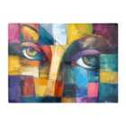 Warren Reed - Designer Fragmented Vision: Eyes Of The Soul Chopping Board