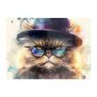 Warren Reed - Designer Persian Cat Splashart Chopping Board