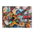 Warren Reed - Designer Melody Of Shapes: Picasso'S Instruments Chopping Board