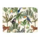 Warren Reed - Designer Exotic Trees And Animals Glass Chopping Board
