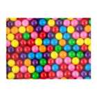 Warren Reed - Designer Brightly Colored Gum Balls Glass Chopping Board