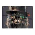 Warren Reed - Designer Maine Coon Cat With Glasses Splashart Chopping Board