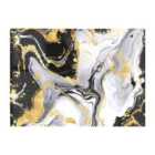 Warren Reed - Designer White And Black Marble Effect Chopping Board