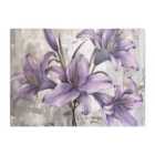Warren Reed - Designer Purple Lilies In Bloom Chopping Board