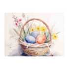Warren Reed - Designer Watercolour Easter Basket Chopping Board