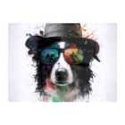 Warren Reed - Designer Border Collie Dog Chopping Board