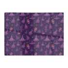 Warren Reed - Designer Witch Hats And Broomsticks Glass Chopping Board