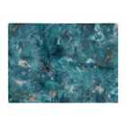 Warren Reed - Designer Polished Teal Quartz Effect Chopping Board