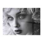 Warren Reed - Designer Glamorous Monochrome Diva Chopping Board