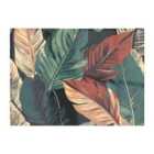 Warren Reed - Designer Autumn Colour Leaves Glass Chopping Board