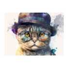 Warren Reed - Designer Scottish Fold Cat Splashart Chopping Board