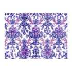 Warren Reed - Designer Vintage Purple Pattern Chopping Board