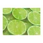 Warren Reed - Designer Fresh Limes Glass Chopping Board