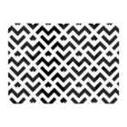 Warren Reed - Designer Black And White Abstract Pattern Glass Chopping Board
