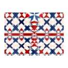 Warren Reed - Designer American Flag Abstract Pattern Glass Chopping Board