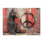 Warren Reed - Designer Urban Peace: A Banksy Inspired Kitten Chopping Board