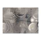 Warren Reed - Designer Abstract Moon Shapes Glass Chopping Board