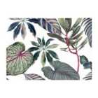 Warren Reed - Designer Watercolor Tropical Leaf Glass Chopping Board