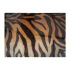 Warren Reed - Designer Tiger Skin Print Glass Chopping Board