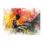 Warren Reed - Designer Young Virtuoso In Watercolor Symphony Chopping Board