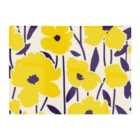 Warren Reed - Designer Vintage Tropical Flowers Glass Chopping Board