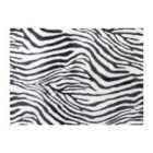 Warren Reed - Designer Zebra Texture Pattern Glass Chopping Board