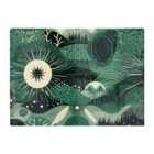 Warren Reed - Designer Abstract Green Moon Glass Chopping Board