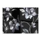 Warren Reed - Designer Metallic Effect Leaves And Flowers Chopping Board