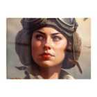 Warren Reed - Designer Female Pilot Chopping Board