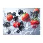 Warren Reed - Designer Splash Of Freshness: Berries In Water Chopping Board