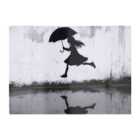 Warren Reed - Designer Jumping Over Puddles Chopping Board