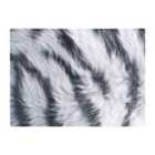 Warren Reed - Designer White Tiger Fur Print Chopping Board