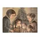 Warren Reed - Designer Christmas Candles Chopping Board