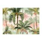 Warren Reed - Designer Palm Trees Pattern Glass Chopping Board