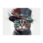 Warren Reed - Designer American Shorthair Cat Splashart Chopping Board