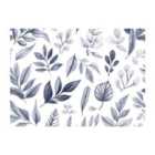 Warren Reed - Designer Grey Hand Drawn Leaves Chopping Board